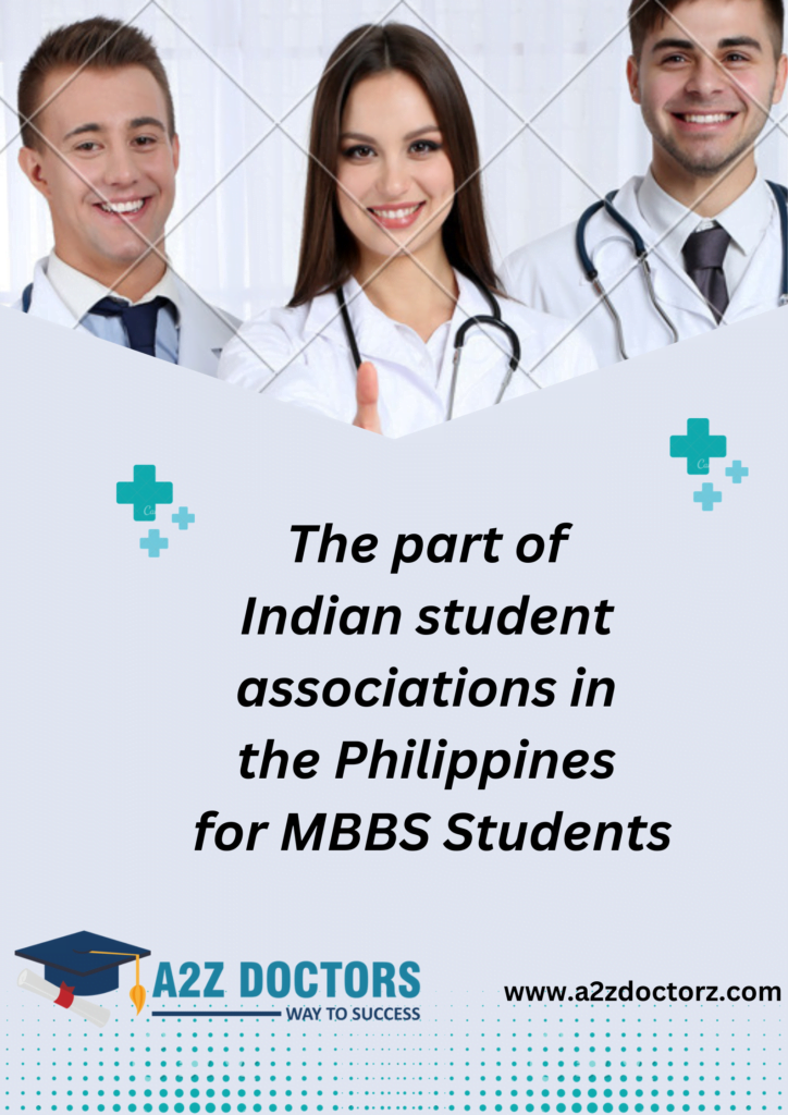 The part of Indian student associations in the Philippines for MBBS Students